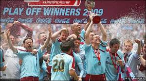 20008/2009 Coca-Cola Championship Play-off winner - Burnley (prize 60million UK pound)